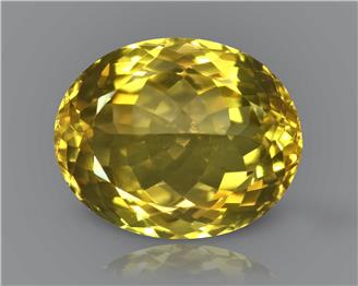 Yellow Citrine Natural Certified 11.07 carats -910